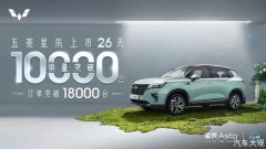 <b>五菱星辰上市26天销量破10000台！“10万内最能打SUV”实至名归</b>